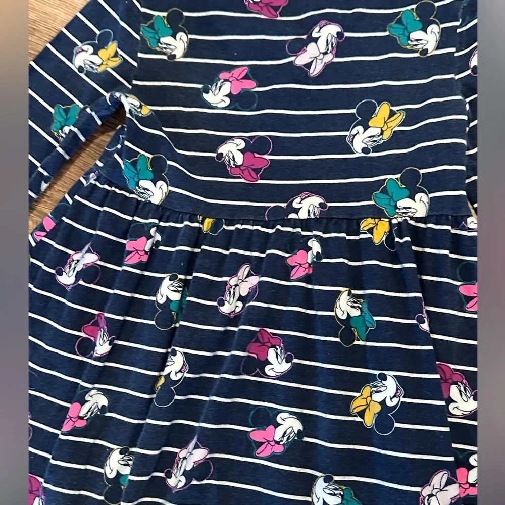 Girls 4T Disney Minnie Mouse Blue Dress and Peplum Sweater By Jumping Beans